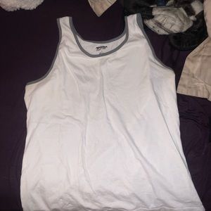 White tank top